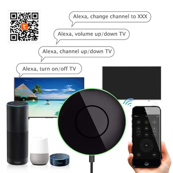 Wifi Inteligentní IR Ovládání klimatizace TV Box Fan TV Univerzální IR Dálkový Ovladač Aplikace Inteligentní Život, Kompatibilní Google Alexa iFTTT