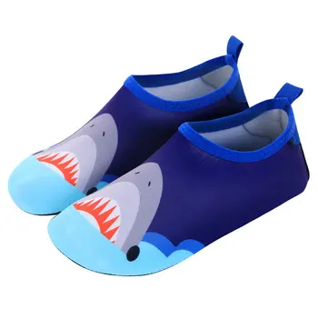 Děti Plavat Rychlé Sušení Obuvi Naboso Aqua Ponožky Pro Pláž, Bazén Karikatura Děti Přezůvky Pantufa Infantil Boty Do Vody