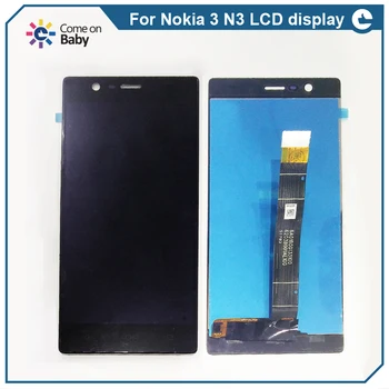 Pro Nokia 3 TA-1032 LCD Displej + Touch Screen Digitizer Panelu Senzor Pantalla Výměna Sestavy Pro Nokia3 LCD