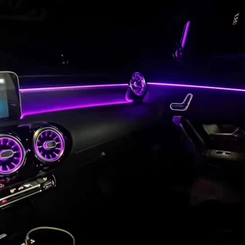 Dveře auta záře reproduktor kryt Pro W177 Mercedes Benz třídy série Osvětlení midrange víko dekorace roh reproduktor zkrášlit