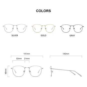 CAPONI Čistý Titan Frame Brýle Ženy Módní čisté Sklenice Sqaure Brýle k Dispozici Pro Vlastní Prescripiton T31015
