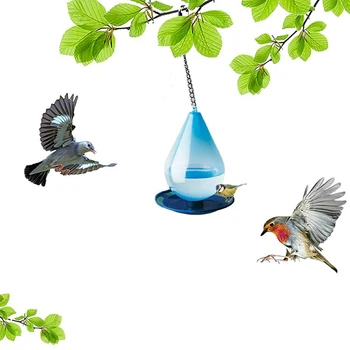 Krmítko Plastové Závěsné Pták Jídlo Kontejner Venkovní Vodotěsné Krmítko Pet Supplies Zahrada Zahradnické Produkty