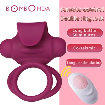 Penis Vibrátor Cock Ring Vibrační Produktů Ženy, Penis, Vibrátor, Sex Hračky pro Muže Orgasmus Masturbátor pro Pár, Bezdrátové Dálkové