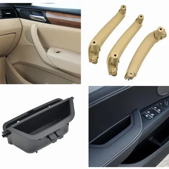Vozu, Vnitřní Kliky Dveří Panel Vytáhněte Obložení Vnitřní Kryt Rukojeti pro BMW X3 F25, X4 F26 2010 2011 2012 2013 2016 2017