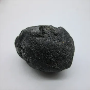 Vzácné Přírodní Kameny Unikátní Tektite Minerální Exemplář Černé Skály Surový Drahokam Dekorace Zdraví Kolekce Léčivé Energie Kamene