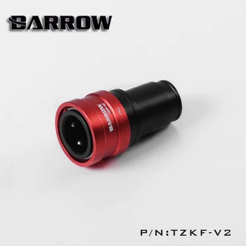 Barrow TZKF-V2 Černá Stříbrná vodní chlazení příslušenství těsnící rychlé spojovací konektor-samice