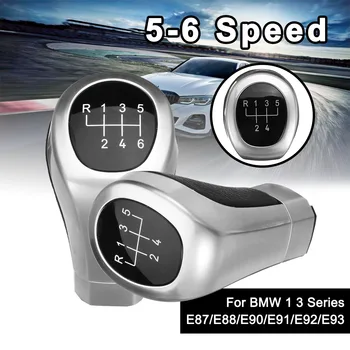 Auto 5 6 Speed Gear Shift Knob Shifter Páky Hlavou Pro BMW 1 3 series E81 E87 E82 E88 E90 E91 E92 2006-2011 Auto Příslušenství