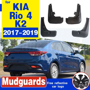 Pro KIA Rio 4 K2 2017 2018 2019 YB Sedan limuzína Mudflap Blatník Mud Guard Úvodní Klapka Blatník Příslušenství 4 4 Gen