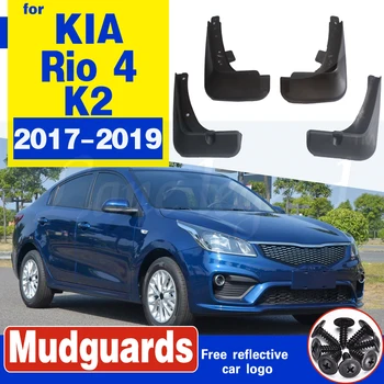Pro KIA Rio 4 K2 2017 2018 2019 YB Sedan limuzína Mudflap Blatník Mud Guard Úvodní Klapka Blatník Příslušenství 4 4 Gen