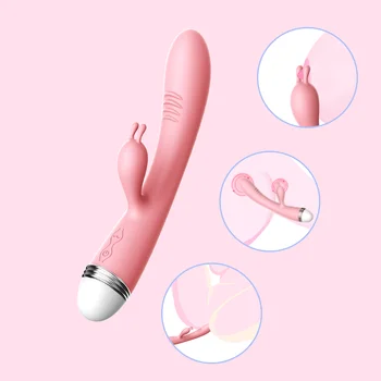 AV vibrátor rabbit spony držet ženské masturbace stick vodotěsné nabíjení dospělé frekvenční konverze