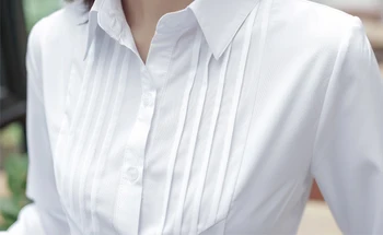 Plus velikosti 5XL Módní ženy dlouhý rukáv košile topy 2019 Nové Jaro podzim slim halence reffles kancelářské pracovní oblečení blusas feminines