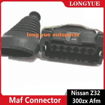 Longyue 10set Maf Konektor Hmotnostní Průtok Vzduchu Metr Tkalcovský stav Kabelového svazku 22680-30p00 pro Nissan 300zx Z32 Afm