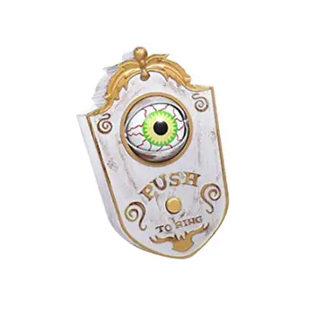 Halloween Zvonek Oči Otevřené Tlačí Strašidelné Oči Odnímatelné Zvonek Zábavné One-eyed Duch Pro Párty, Hračky, Domácí Dekorace