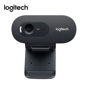 Originální Logitech C270 C270i HD Video 720P Webkamera Vestavěný Micphone USB2.0 Počítači Fotoaparát USB 2.0 pro PC Lapto Video Volání