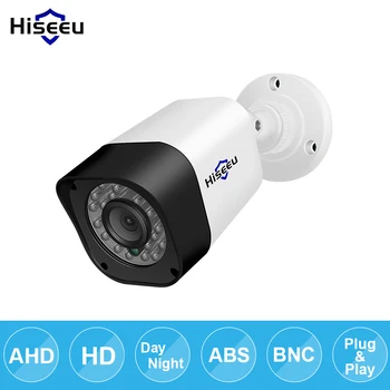 Hiseeu AHD 720P 1080P kulka CCTV Kamery vodotěsné venkovní krytý IR CUT Noční Vidění HD Bezpečnostní Kamera video Kamery