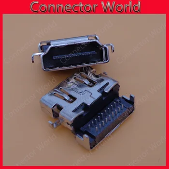 10-100ks Samice Jack HDMI-kompatibilní PCB Socket Connector / 19P Port pro Asus, Lenovo, HP, Samsung, Atd Laptop základní Desky