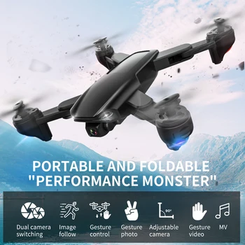 Drone SG701S GPS 4K Kamery, Drony Profesionální 5G WIFI FPV Optický Tok RC Quadcopter Skládací Mini Dron 500M VS SG906 F3 Dárek