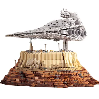 Star Wars Hračky Torpédoborec výletní Loď MOC 18916 Říše Nad Jedha City Model, Stavební Bloky, Cihly Sady Hračky, Vánoční Dárky