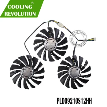 Doprava zdarma PLD09210S12HH DC12V 0.40 A 85mm VGA Fan 4Pin Pro MSI GTX1080Ti 11G DUKE 980Ti Grafické Karty Chlazení Ventilátor