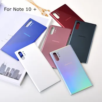 Původní Samsung Galaxy Note 10 N970 Poznámka 10 plus N975 N975F NOTE10+ Baterie, Zadní Kryt, Dveře, sklo pouzdro + Samolepka