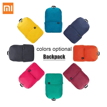 Původní Xiaomi Mi Malý Batoh 10L Bag Barevné Městské Volný čas, Sportovní Tašky Ženy Muži Cestovní Batoh Unisex Pro Dárek