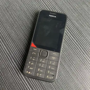 Používá Nokia 208 Dual Sim Verze Telefonu, ŽÁDNÉ hebrejské, Unlocked GSM Mobilní Telefon