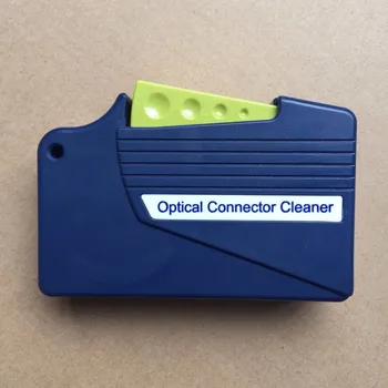 Optické Vlákno Konektor Čistič Optických Konektorů Čištění Kazety, 500 krát Kazetový Čistič/ Fiber Optic Čistící Box