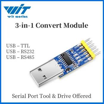 WitMotion USB na TTL RS485 RS232 Multi-funkce Sériového Rozhraní Modulu 3.3 v a 5v vstup Serial converter