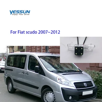 Yessun auto Auto Příslušenství, Noční Vidění Auto Zadní Pohled Reverzní Záložní Fotoaparát IP67 Pro Fiat scudo 2007~2012