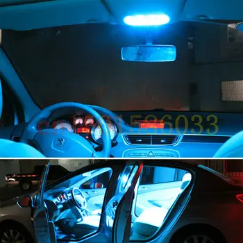 Auto Led Osvětlení Interiéru Pro Renault GRAND SCENIC3 4 MEGANE2 Auto automobilové žárovky lampa bez chyb 8ks
