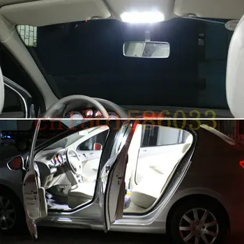 Auto Led Osvětlení Interiéru Pro Renault GRAND SCENIC3 4 MEGANE2 Auto automobilové žárovky lampa bez chyb 8ks