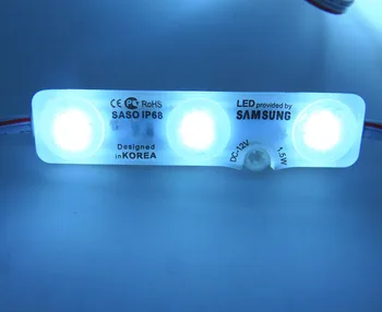 LED Modul osvětlení SMD 5730 3 Led IP68 vodotěsné bílá DC 12V Reklamní Světelné Znamení Led Podsvícení světlo