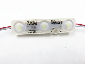LED Modul osvětlení SMD 5730 3 Led IP68 vodotěsné bílá DC 12V Reklamní Světelné Znamení Led Podsvícení světlo