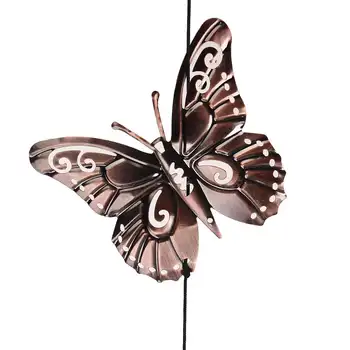 Zahradní Dvoře Velký Motýl Mosaz Zvonek Zvonkohry Windbells Campanula Zvonečky K Zavěšení Na Zeď Home Dekor Dárek K Narozeninám