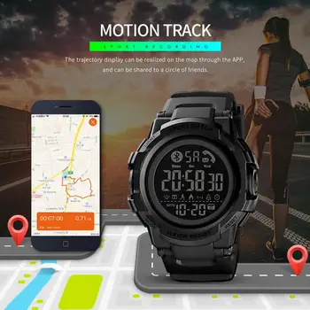 SKMEI Módní Chytré Hodinky Muži Bluetooth náramkové Hodinky Smartwatch Muž, APLIKACE, Volání, Zprávy, Připomenutí Reloj Inteligente Pro Huawei Xiaomi