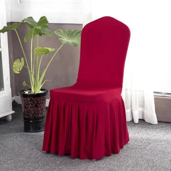Svatební Hostina Venkovní Židle Kryt Spandex Stretch Elastický Moderní Potahy na Židle pro Hotelové Kuchyně Jídelní Potahy