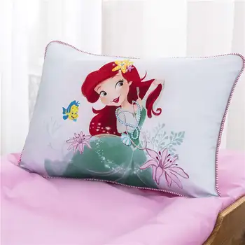Disney Bavlna povlak na Polštář Karikatura zmrazené Elsa Anna Mickey Minnie Princezna modrá Dekorativní Polštář Kryt Pillowssham 30x45cm