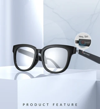 KX01 Smart Bluetooth Brýle Nositelné Stereo Audio Redukce Šumu Volání Bluetooth Inteligentní Brýle Modré světlo důkaz brýle