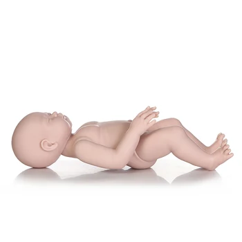 NPKCOLLECTION DIY prázdné nenatřené reborn panenku kit celé tělo měkký vinyl panenku kit anatomicky správnou Carina tím, Shiela Michael