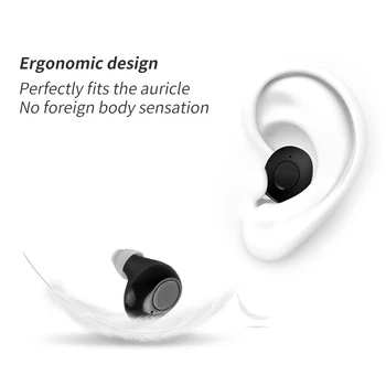ITE Dobíjecí sluchadla s Nabíjecí Pouzdro Digitální sluchadlo Audifonos Mini naslouchadlo pro Seniory Slyšení Zesilovač