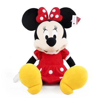 Originální Disney 30 cm/46 cm Mickey Minnie Mouse Vysoce Kvalitní Karikatura Plněné Plyšové Panenky, Hračky Pro Dívky Děti, Dárky k Narozeninám