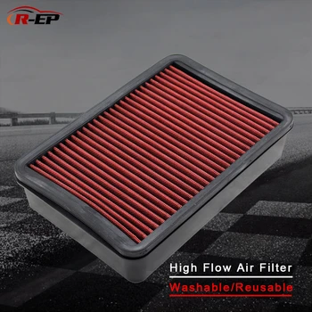 R-EP Náhradní Vysoký Průtok Vzduchový Filtr pro Nasávání Studeného Vzduchu se Hodí pro MITSUBISHI LANCER ASX OUTLANDER OEM1500A023 1500A086 1500A190