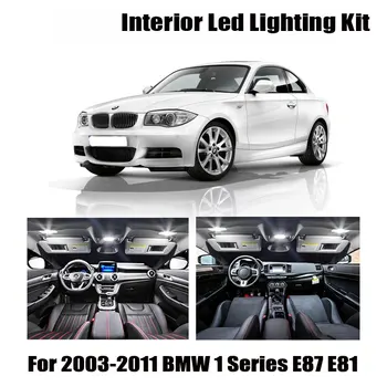 13pcs Canus LED Vnitřní osvětlení Kit Pro 2003-2011 BMW Řady 1 E87 E81 116i 118i 118d 120i 120d 123d 130i 135i Auto Příslušenství