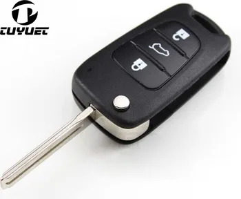 Náhradní Klíč Pouzdro Pro Hyundai I30 IX35 Skládací Flip Dálkový Klíč Shell 3 Tlačítka Klíč Kryt Polotovary