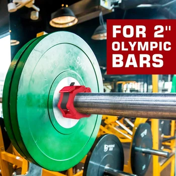 1 Pár Činka Svorky Olympic Bar Hmotnost Desky Zámky Límec Klipy Rychlé Uvolnění pro Cvičení Vzpírání Školení Fitness