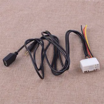 CITALL 3,5 mm Rádio Stereo Drátěného Kabelového svazku Adaptéru Konektor Konektor Kabel vhodný pro Hyundai Kia USB, AUX