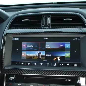 Nálepka Car Dashboard středovém panelu Modifikace Příslušenství Pro Jaguar F-PACE XE XF XEL XFL Interiérové Dekorace Car Styling