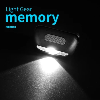 LED R5 Mini Světlomet červené bílé Světlo USB Dobíjecí Hlavu Pochodeň Svítilna Svítilna Světlo Camping +USB Linka