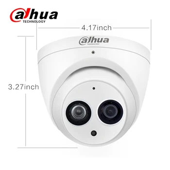 Velkoobchodní 4 Ks./Hodně IPC-HDW4631C-Dahua DH HD 6MP Sítě IP Kamera Upgrade z IPC-HDW4431C-PoE Mini Dome CCTV MIC Cam
