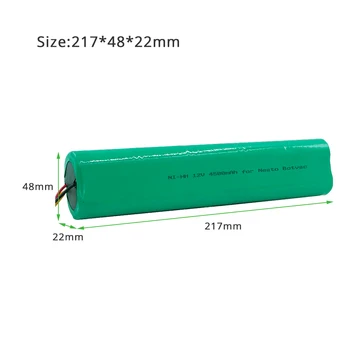 NOVÉ D75 Vysavač Akumulátor 12V 4500mAh Ni-MH Dobíjecí Baterie pro Neato Botvac D85 70e 75 80 D75 caSino187 EBVB-141